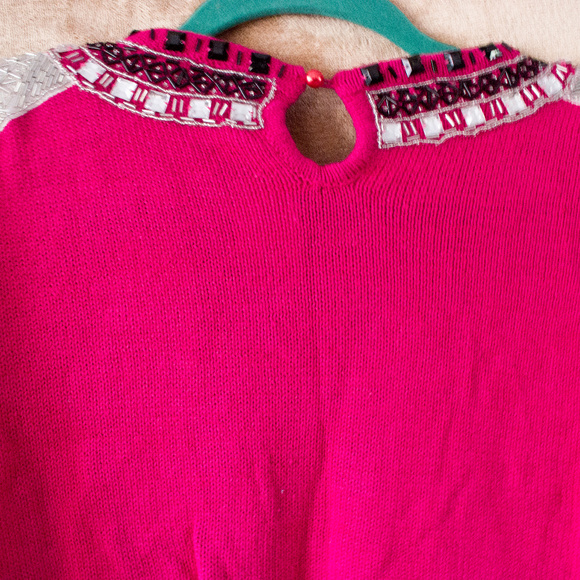 SOLD NWT Vintage Sweater - 80s Victoria Harbour - Picture 4 of 5